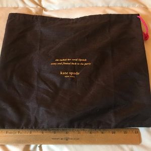 Kate Spade dust bag